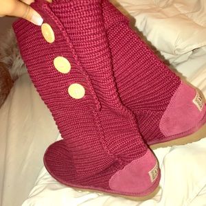 Tall Crochet Uggs